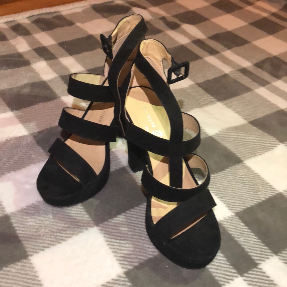 Black 4 inch High Heels